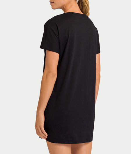 Laura Cotton Blend V-Neck Bigshirt