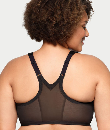 MagicLift Front-Close Racerback Wire-Free Bra