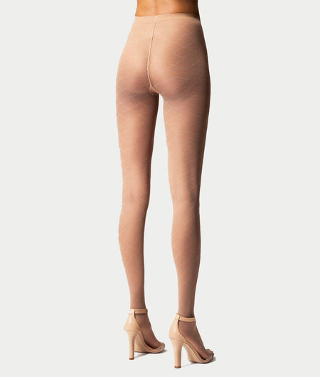 Sheer Pattern Tights