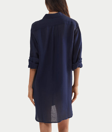 Boyfriend Shirt Cover-Up