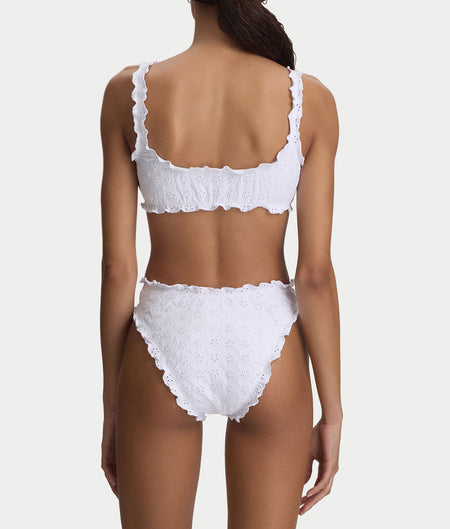 Eyelet Kennedy Bralette Bikini Top
