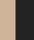 Black / Warm Beige