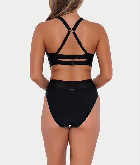 Annie High-Waist Bikini Bottom
