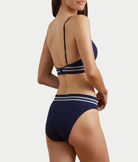 Cricket Cable Texture Hi-Cut Brief