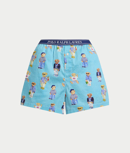 Heritage Polo Bear Woven Boxer