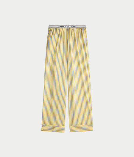 Woven Striped Pajama Pants