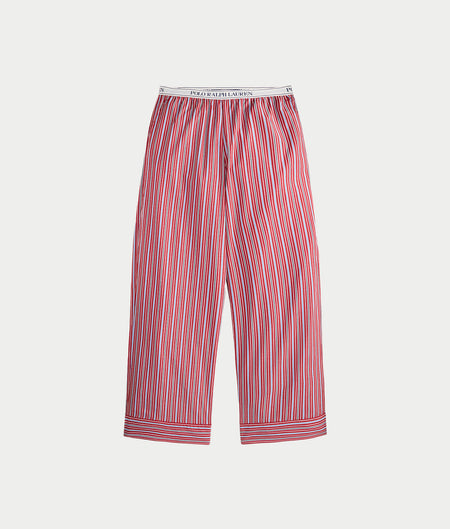 Woven Striped Pajama Pants