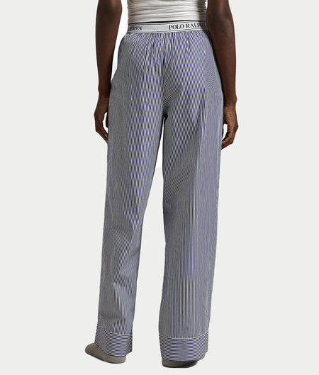 Woven Striped Pajama Pants