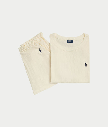 Tank & Boxer Knit Pajama Set