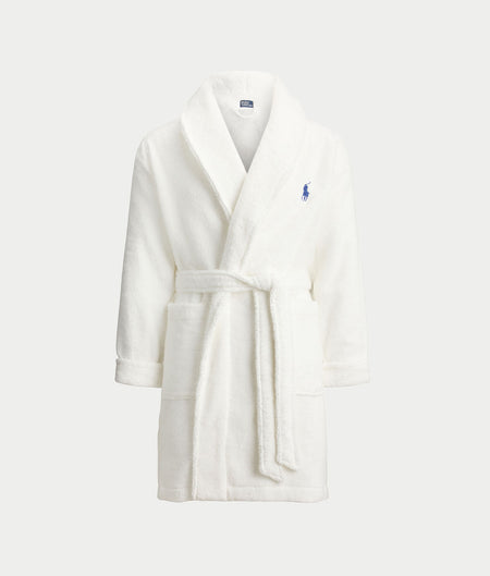 Cotton Woven Shawl Short Robe