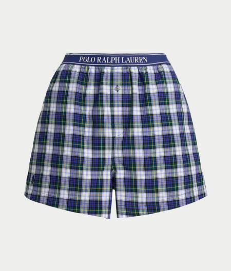 Plaid Woven Boxer