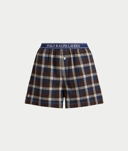 Plaid Flannel Sleep Boxer
