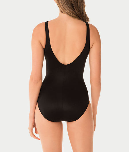 Rock Solid Twister One-Piece Swimsuit