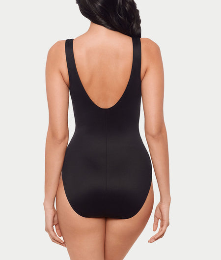 Network News Evoke Underwire One-Piece Swimsuit