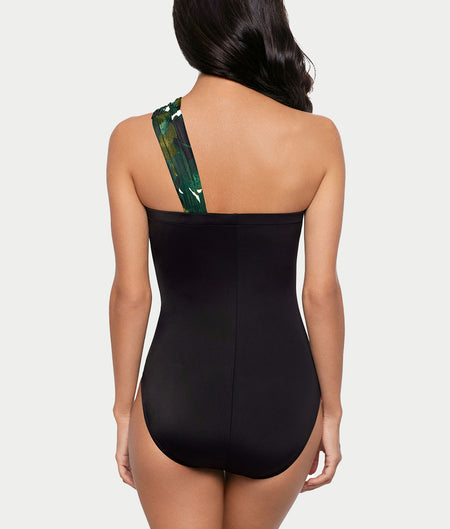 Palmetto Goddess Underwire One-Piece Swimsuit