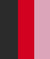 Black / Red / Pink