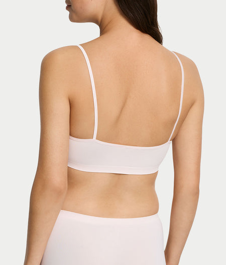 Touch Feeling Spaghetti Crop Top