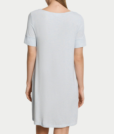 Natural Elegance Round Neck Nightgown