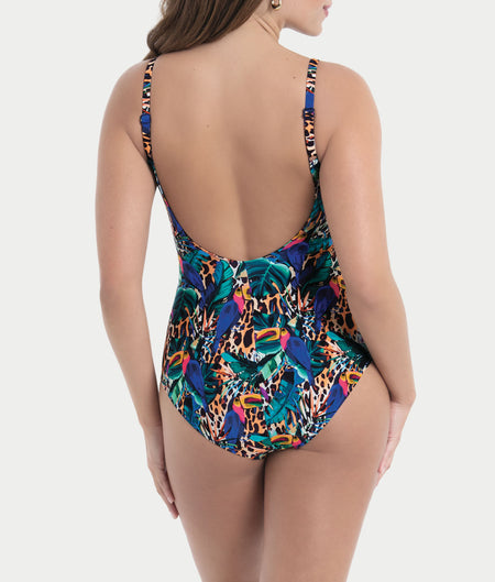 Deep Jungle Mona Underwire One-Piece