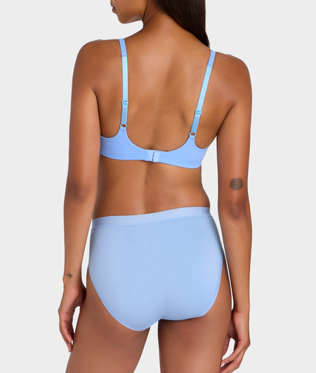 Understated Cotton Hi-Cut Brief