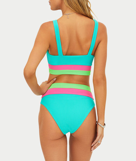 Heidi High-Waist Bikini Bottom