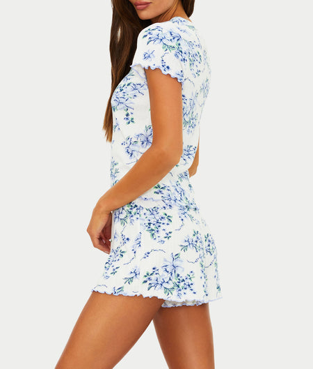 Bay Short Knit Pajama Set