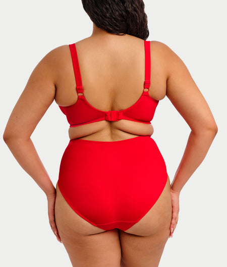 Plus Size Plain Sailing Twist Bikini Top