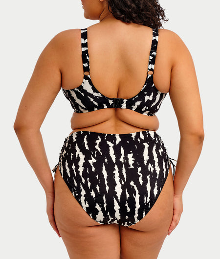 Plus Size Echo Shell Plunge Bikini Top