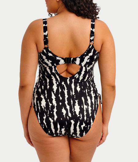 Plus Size Echo Shell Wire-Free One-Piece Swimsuit