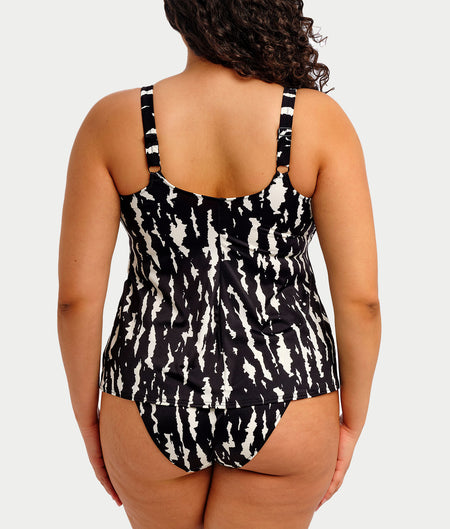 Plus Size Echo Shell Wire-Free Tankini Top
