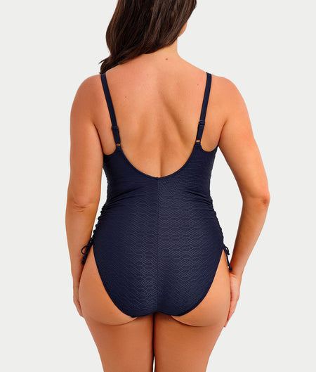 Azores Plunge Underwire One-Piece Swimsuit