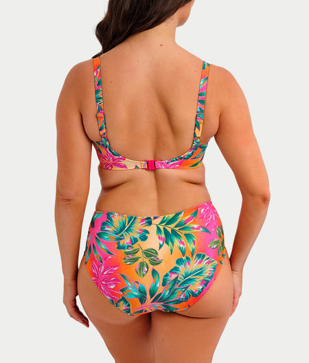 Sunset Reef Gather Full Cup Bikini Top