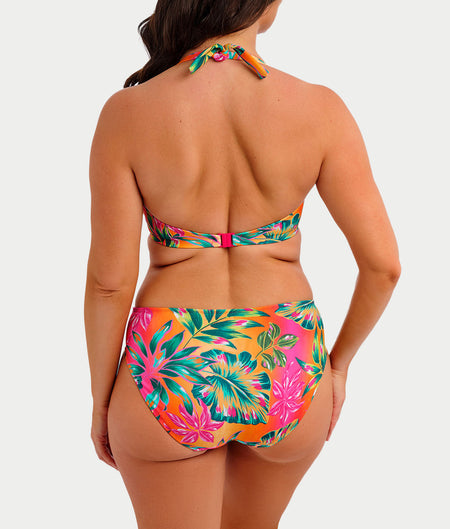 Sunset Reef Mid Rise Bikini Bottom