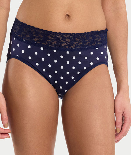Printed Supima Cotton French Brief