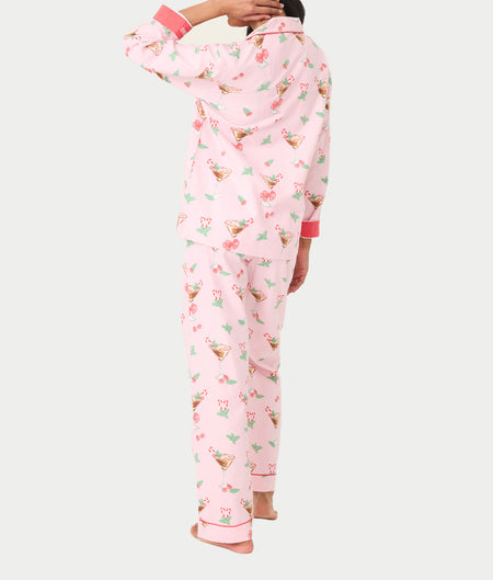 Flannel 3-Piece Pajama Set