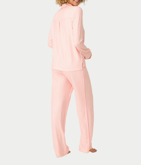 Paloma Mama Sweet Stripes Knit 3-Piece Pajama Set