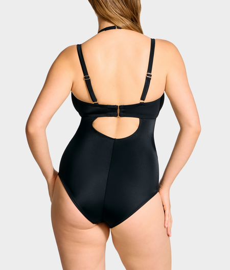 The Slimming Underwire One-Piece Swimsuit