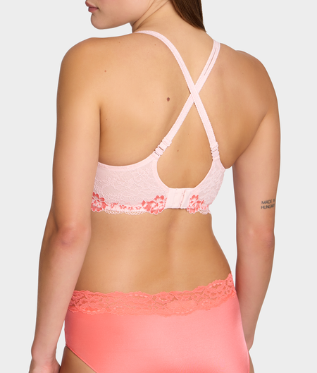 Lace Unlined Side Support Bra