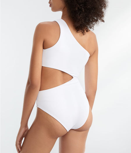 Celine Solid One-Piece Swimsuit