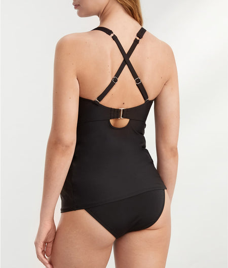 Underwire Wrap Tankini Top