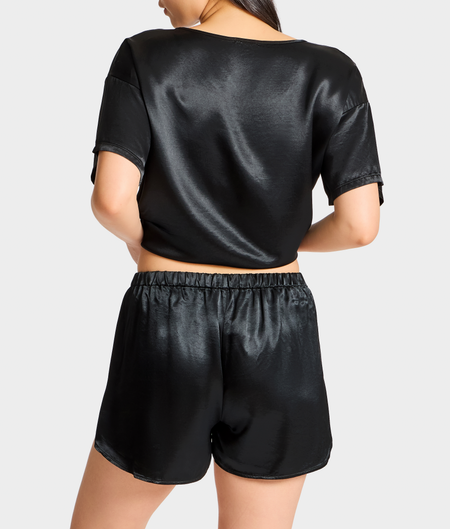 Brittany Satin Sleep Shorts