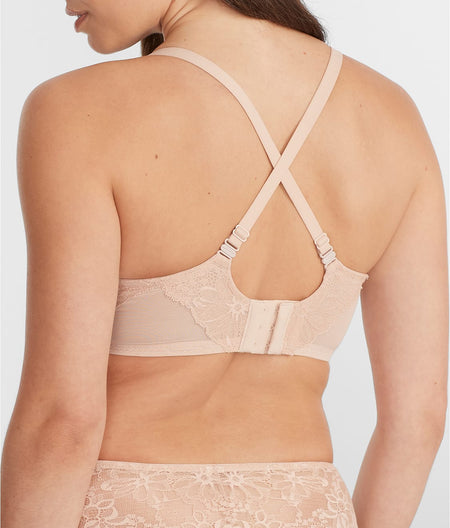 Lightly Lined Lace Plunge Bra