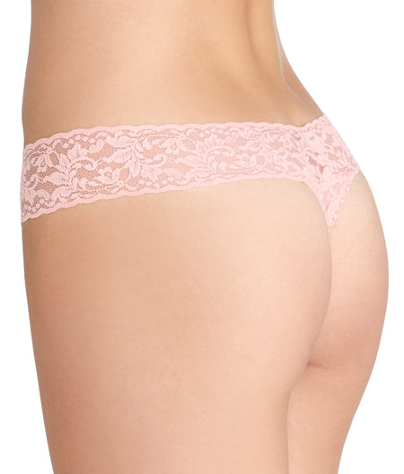 Signature Lace Low Rise Thong