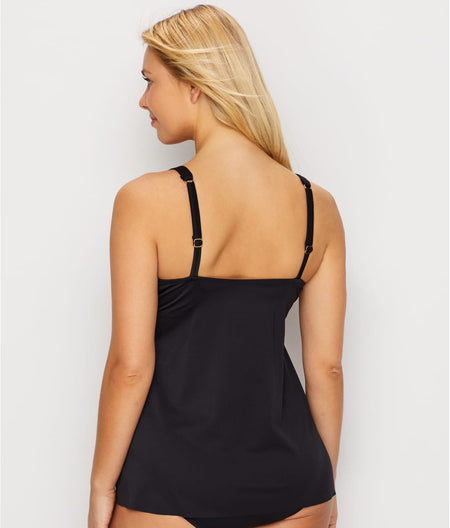 Surplice Underwire Tankini Top D-DDD Cups