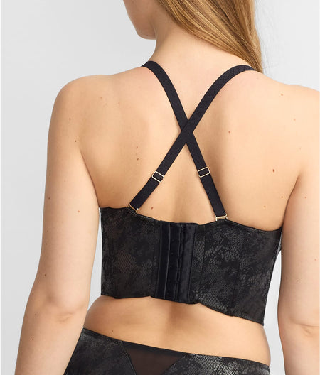 Snakeskin Bustier