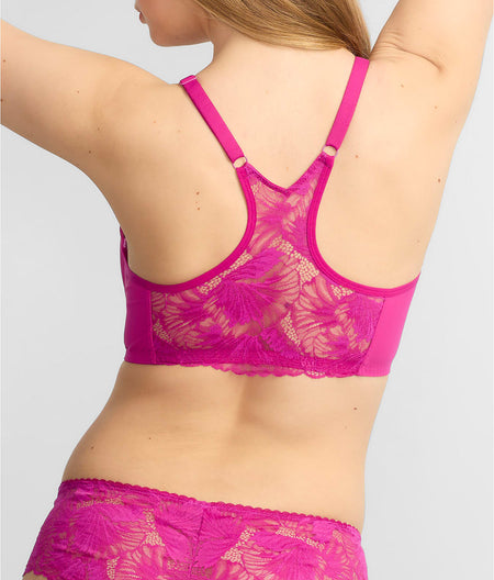 Calais Lace Front-Close Plunge Bra