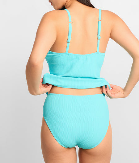 Pacifica Astrid High-Waist Bikini Bottom