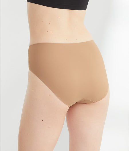 Wonderful Edge Matte Microfiber Modern Hi-Cut Brief