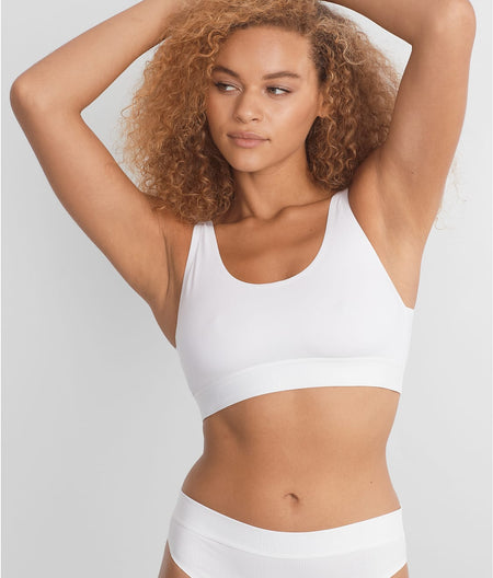 Beauty Cotton Scoop Bralette